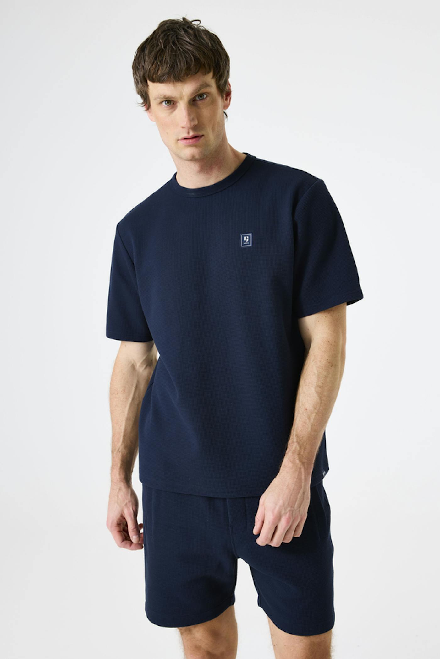 Donkerblauw T-shirt