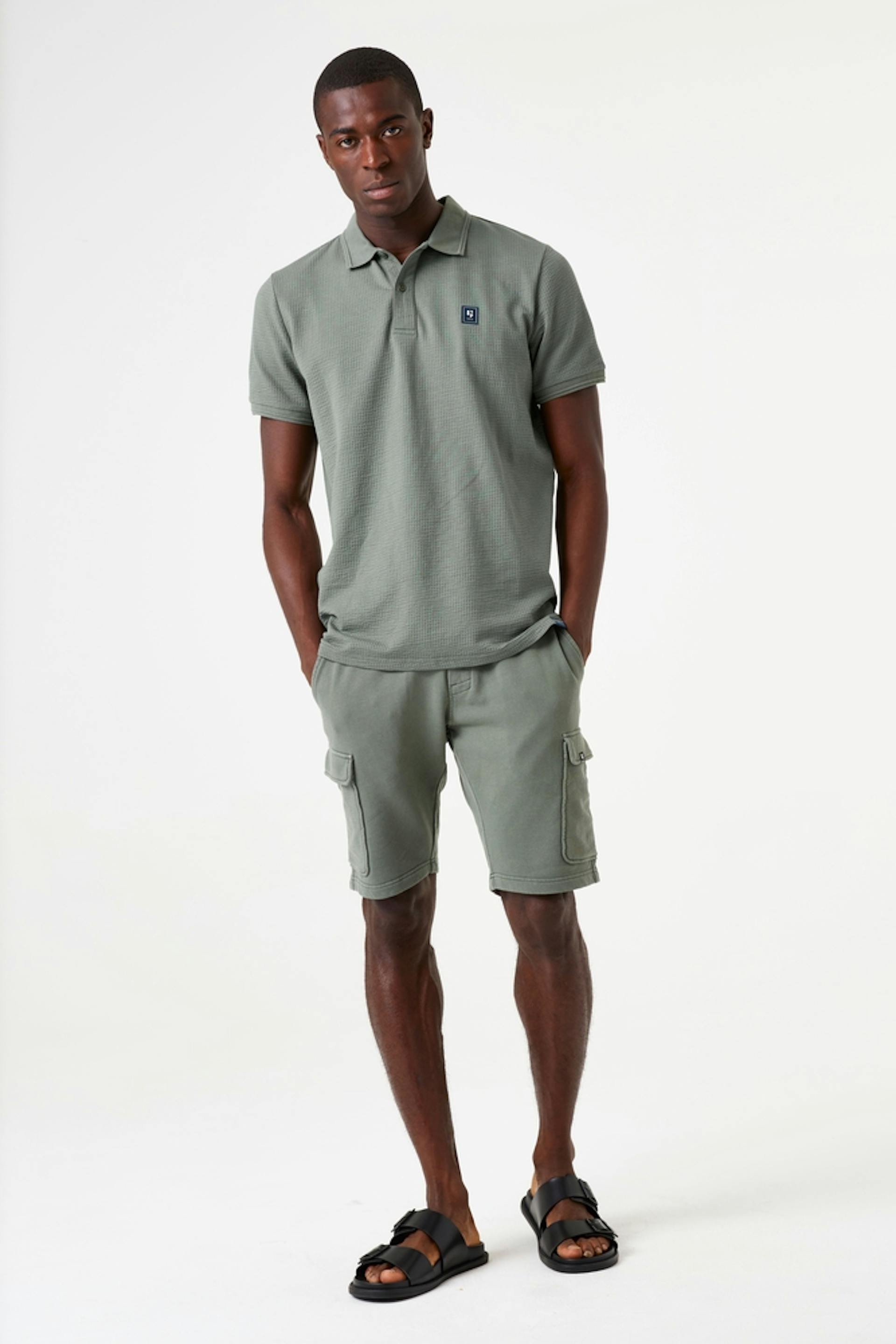 Groene joggersshort