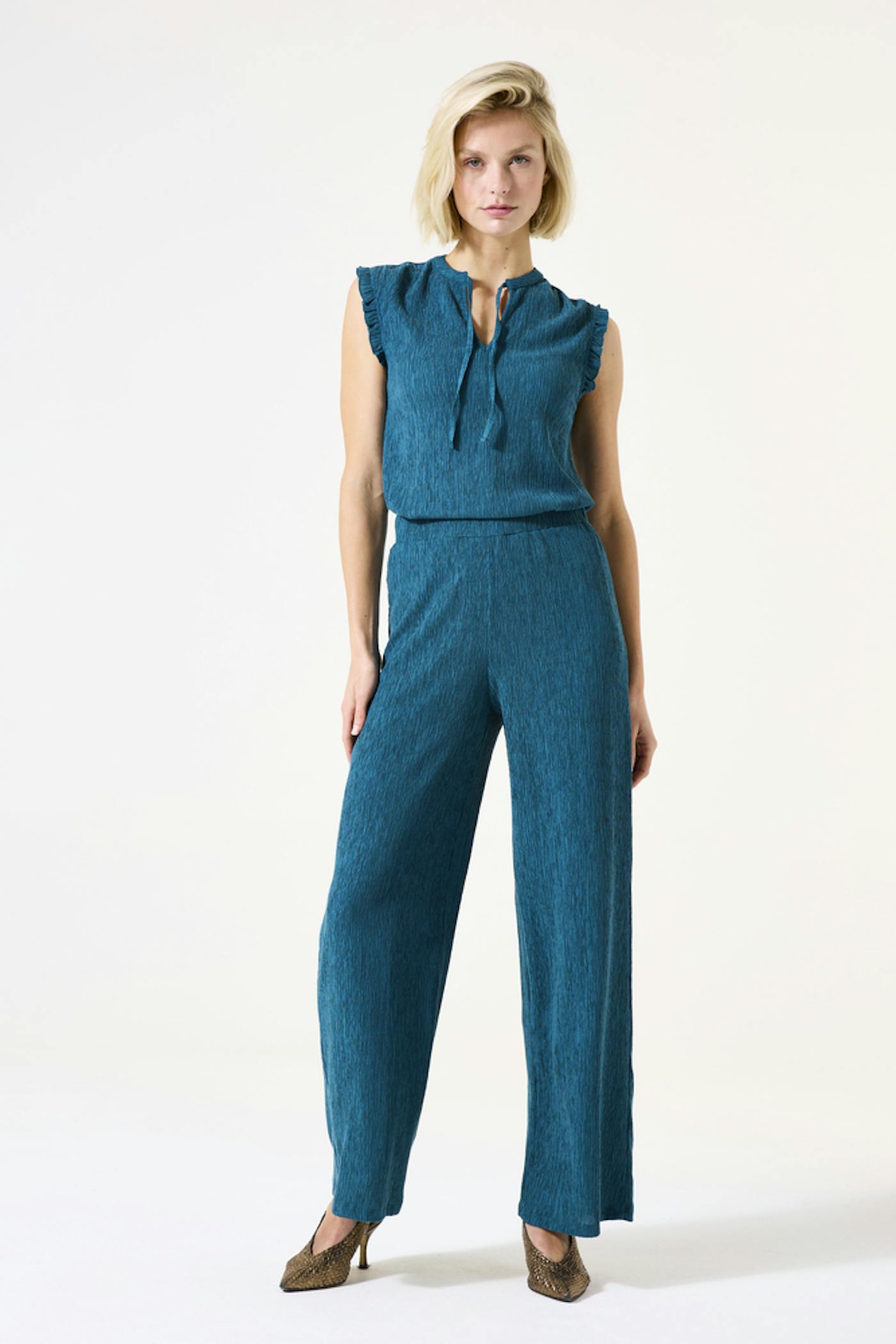 Blue trousers