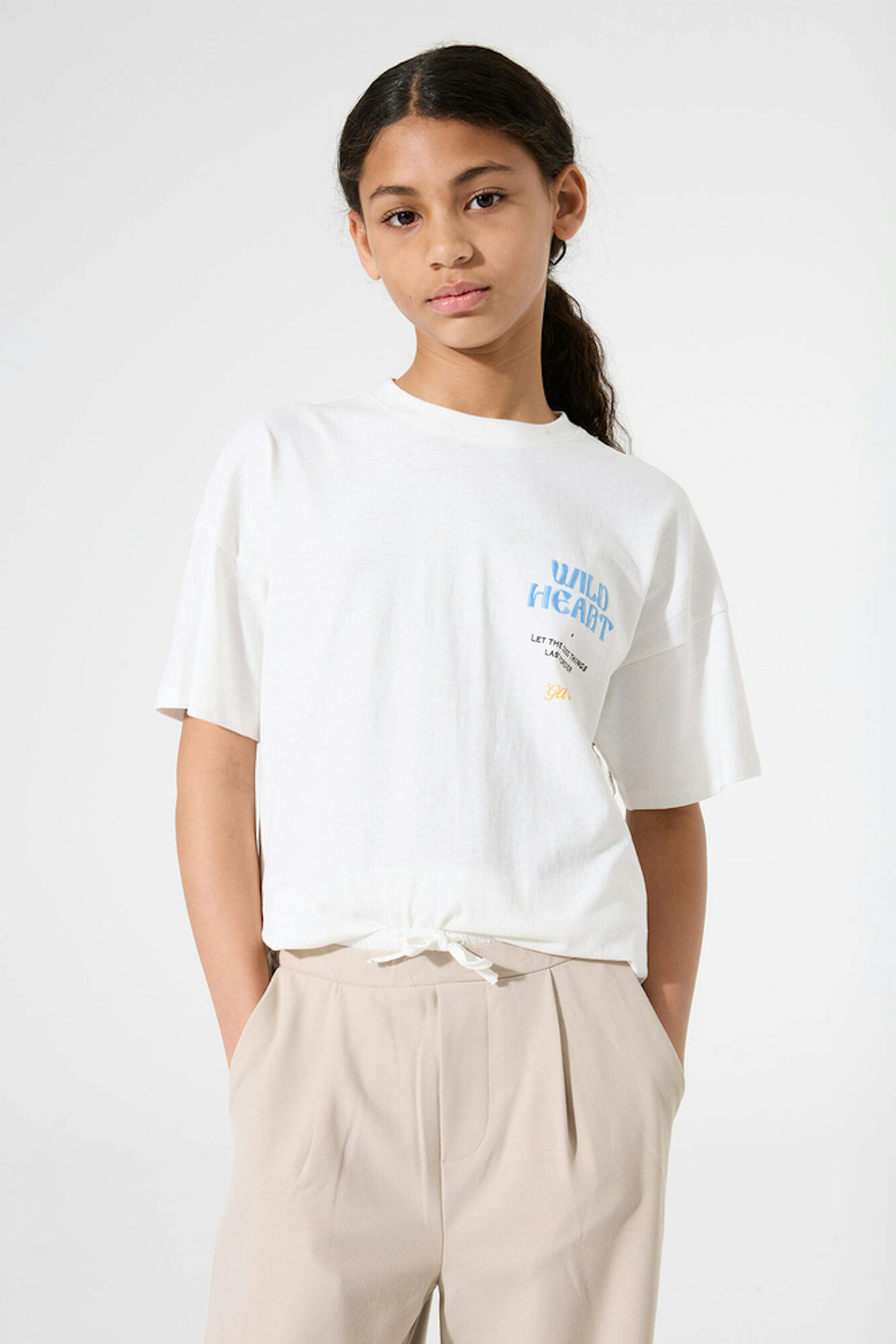 Gebroken wit T-shirt