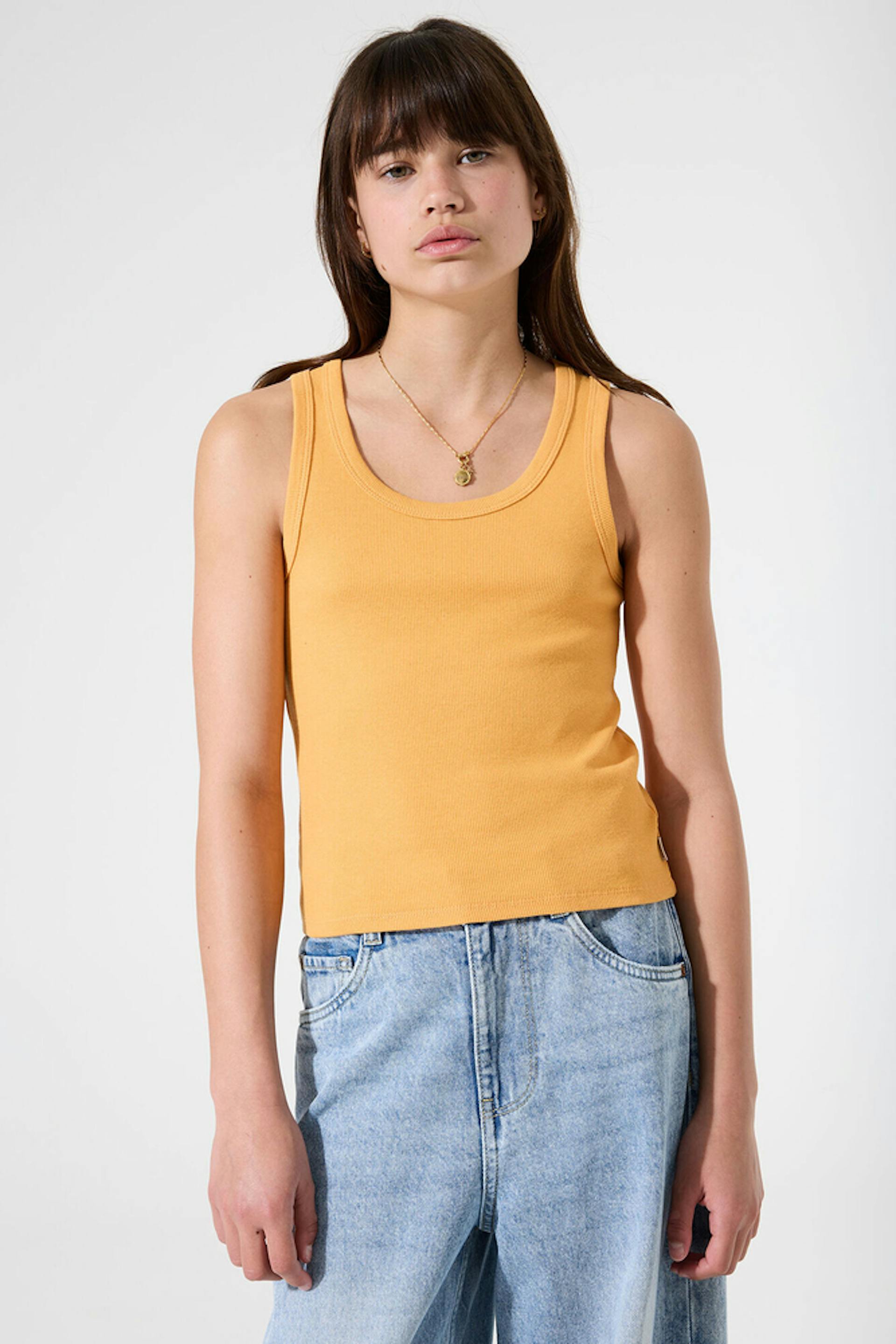 Gele singlet