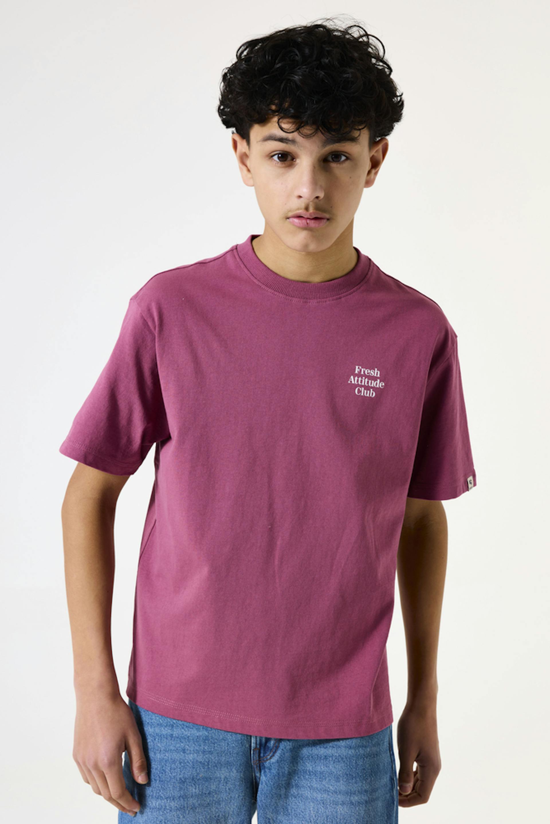 Wijnrood T-shirt