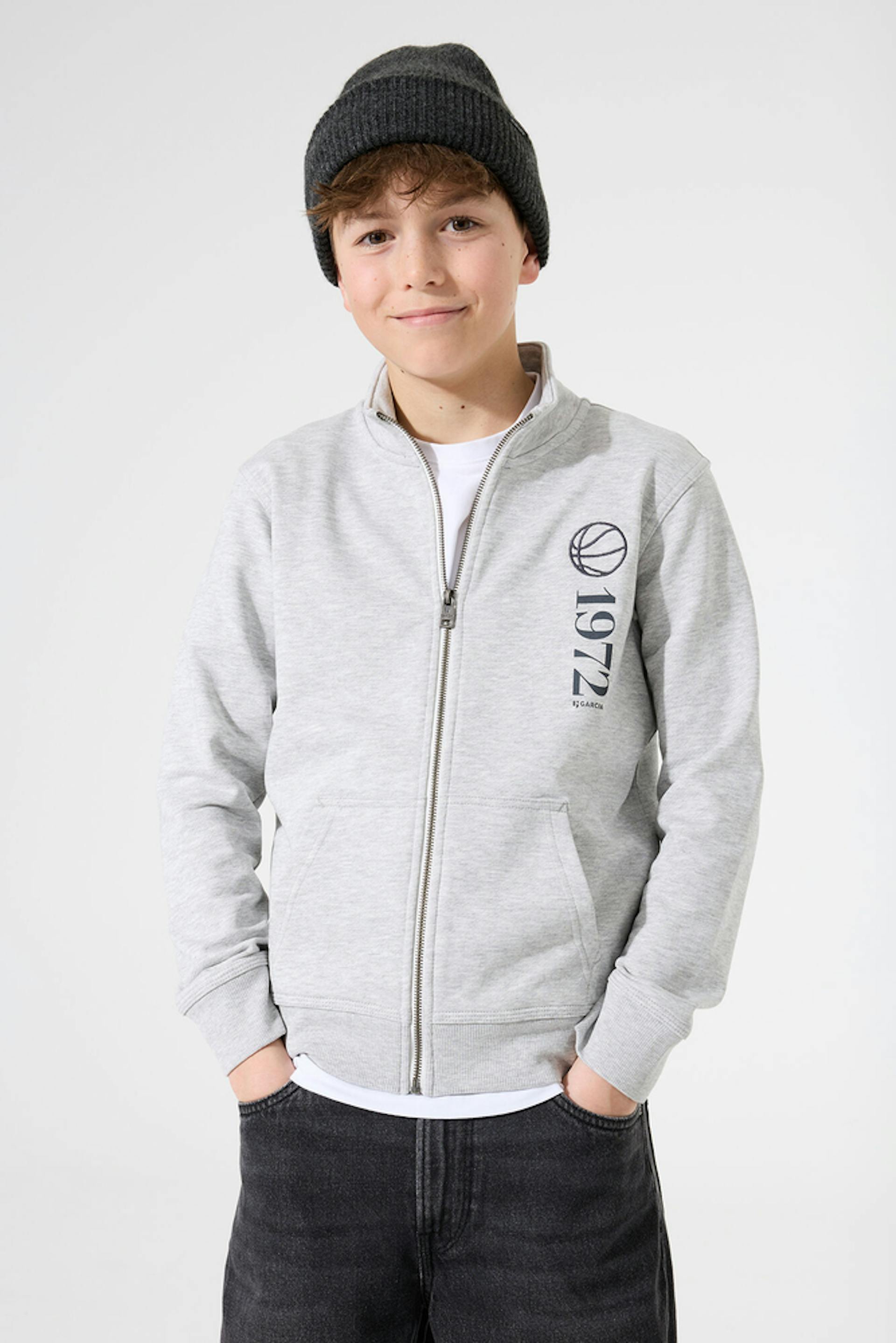 Lichtgrijs vest