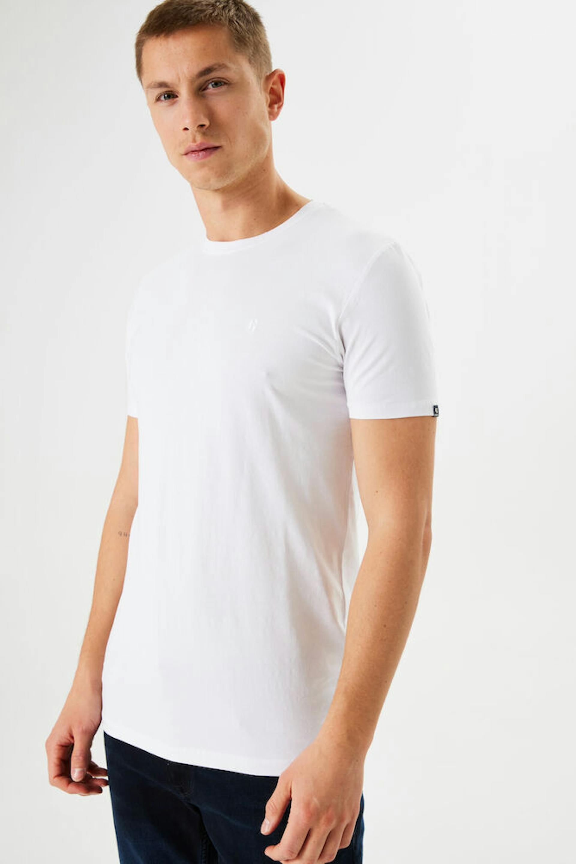 Wit Basic T-shirt