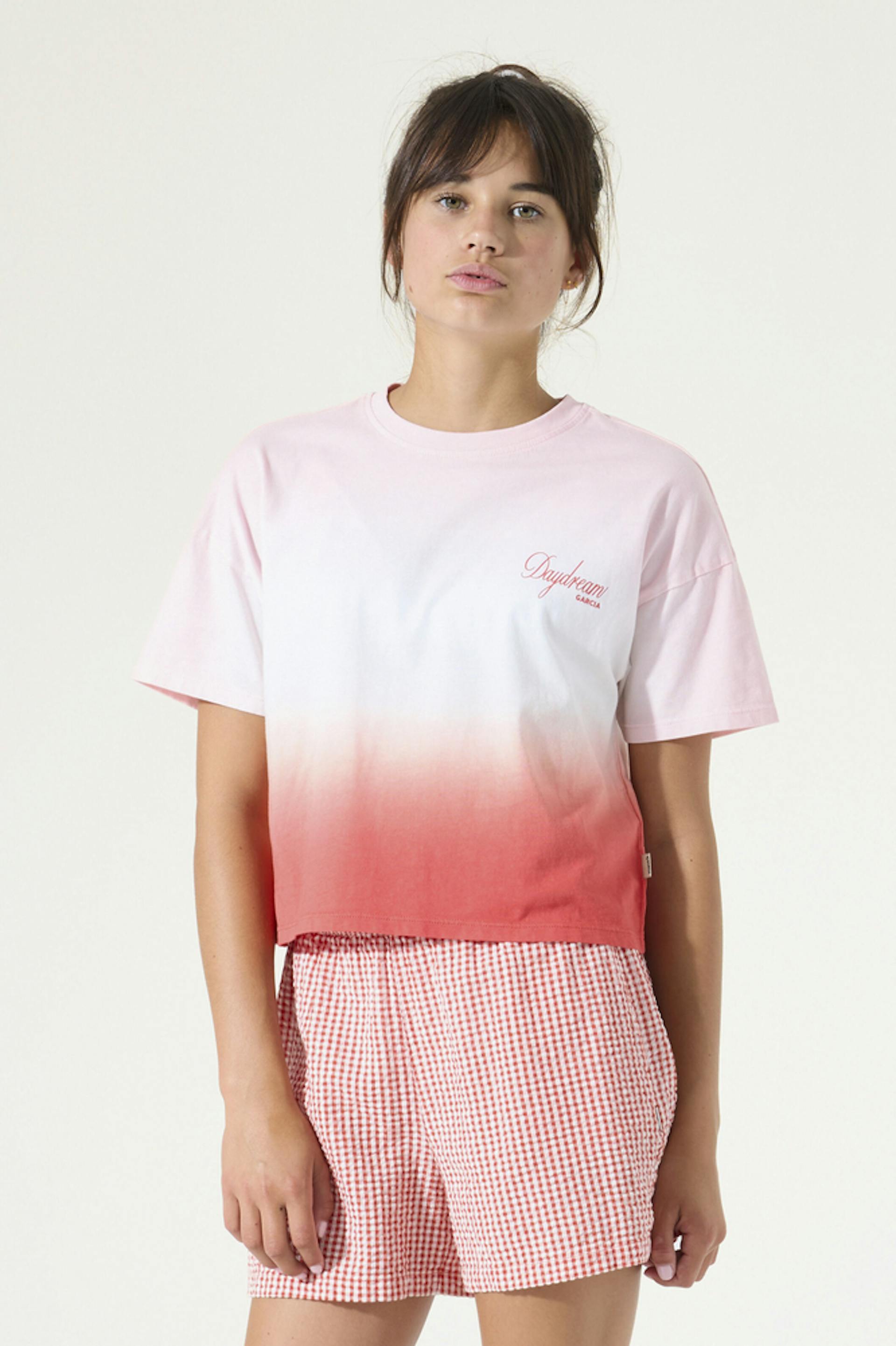 T-shirt avec dégradé de couleur