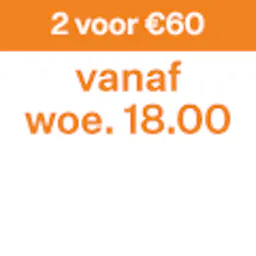Vanaf woensdag 18.00: 2 jeans voor €60