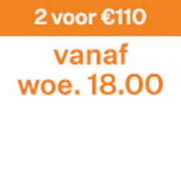 Vanaf woensdag 18.00: 2 jeans voor €110