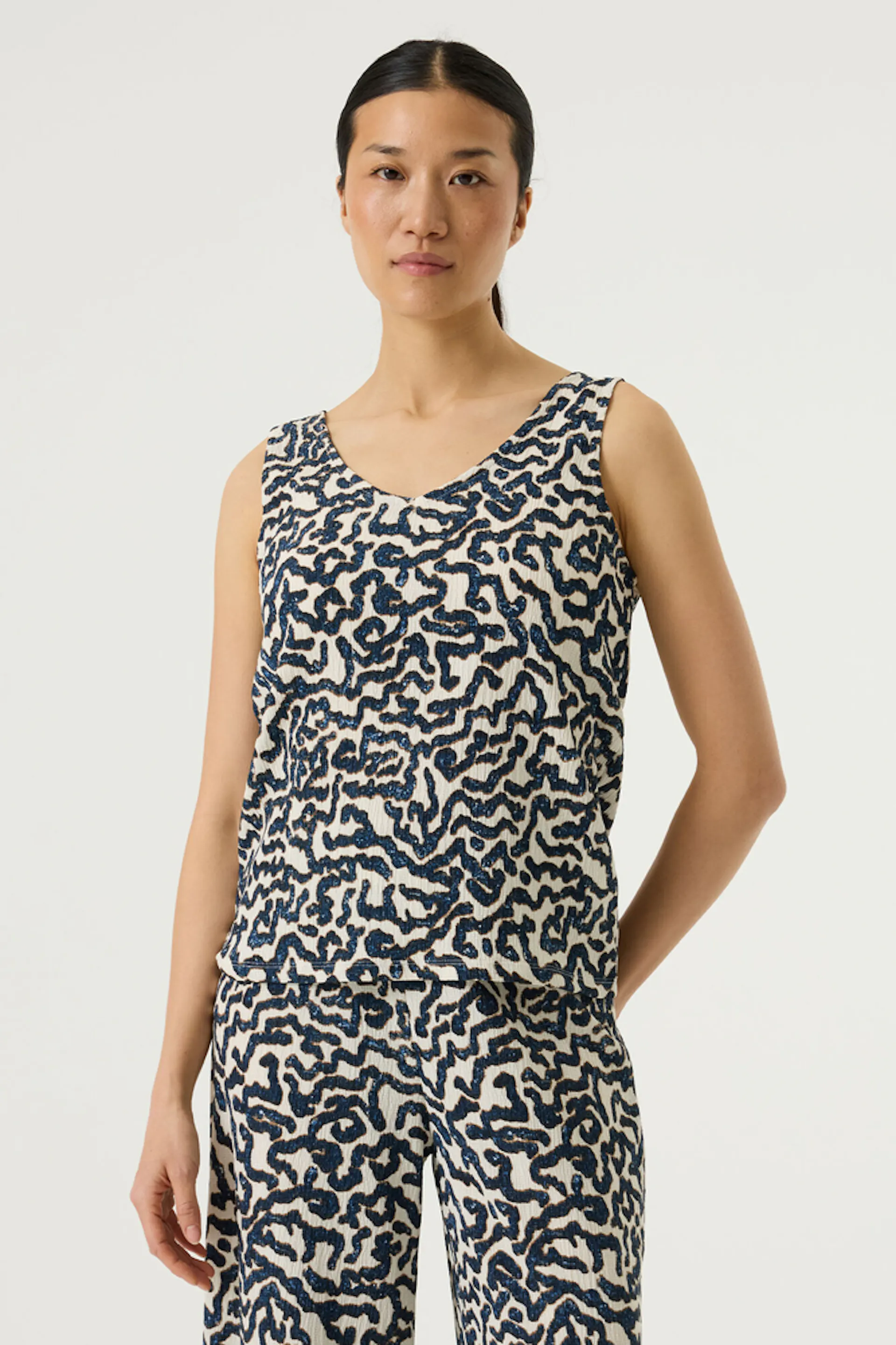 Débardeur avec imprimé