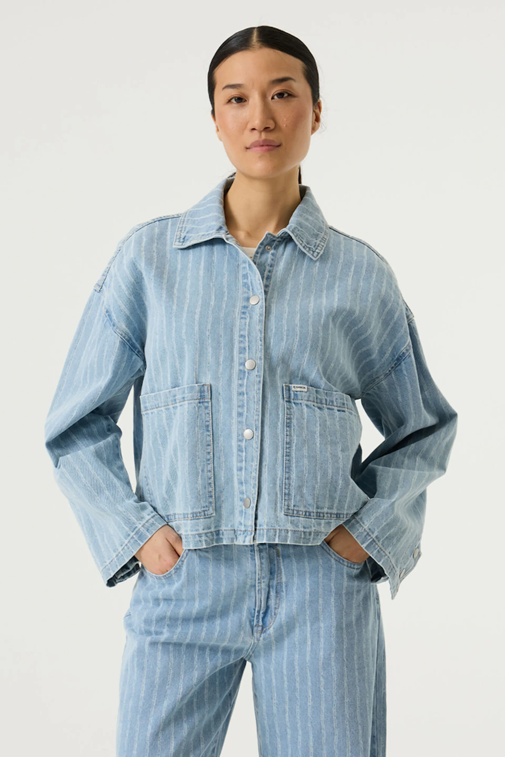 Veste en denim - Medium usé