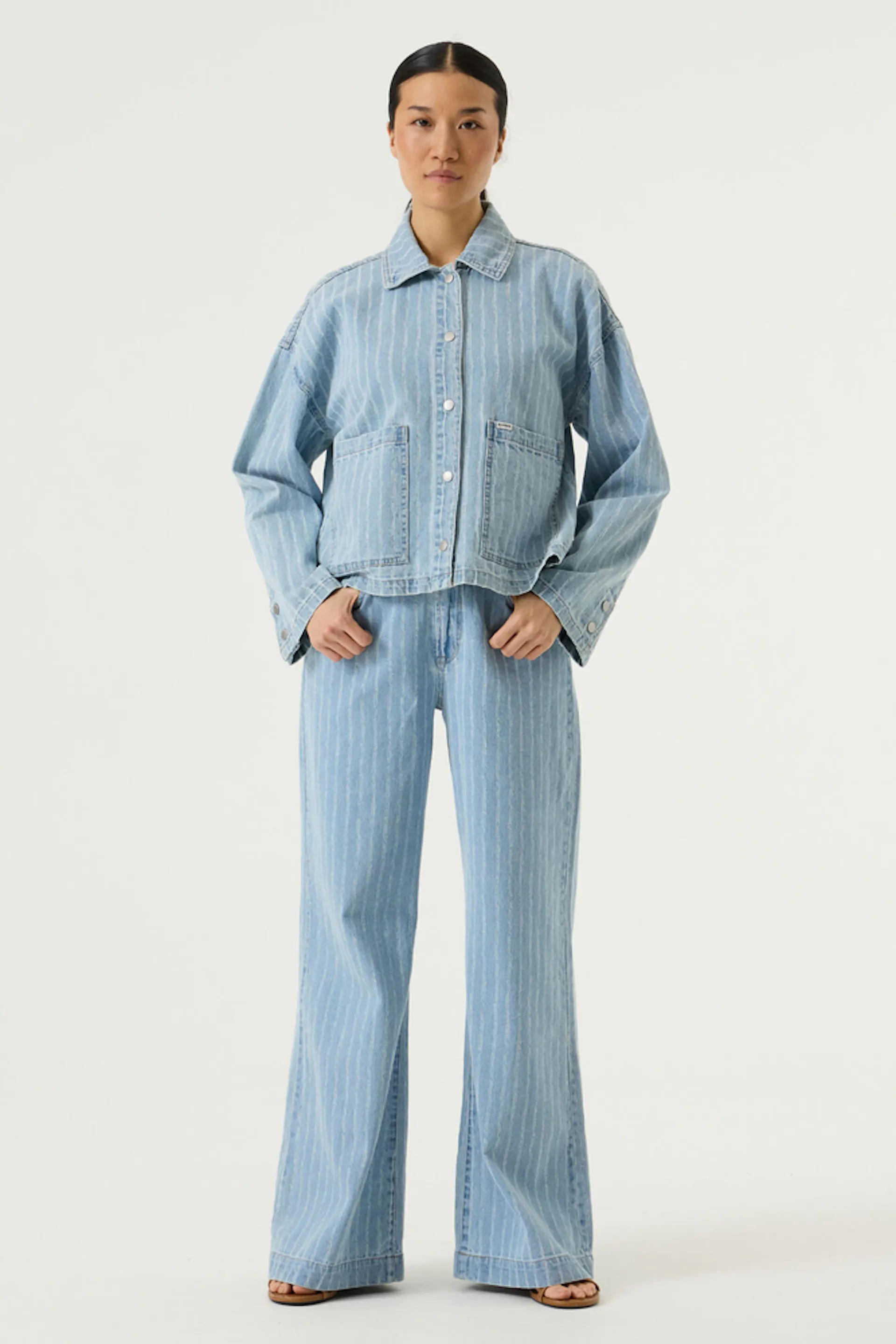 Celia 249 Wide Jeans - Denim Blue