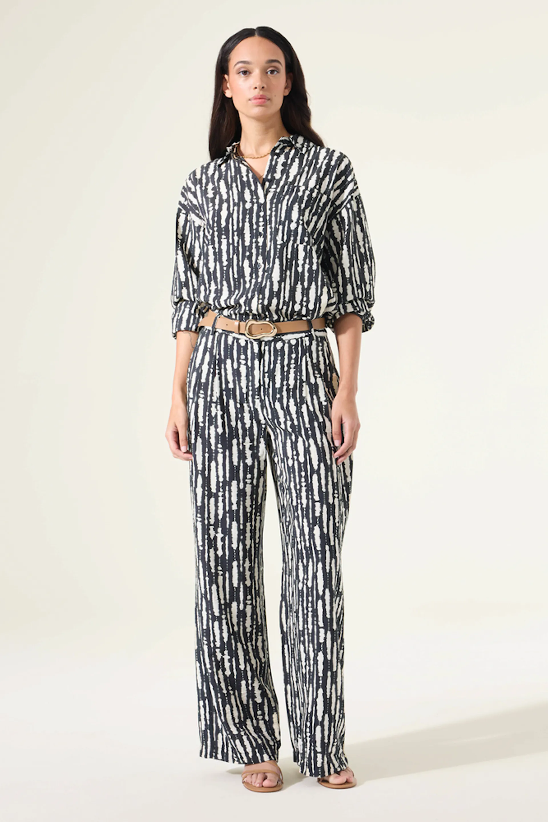 Pantalon avec imprimé