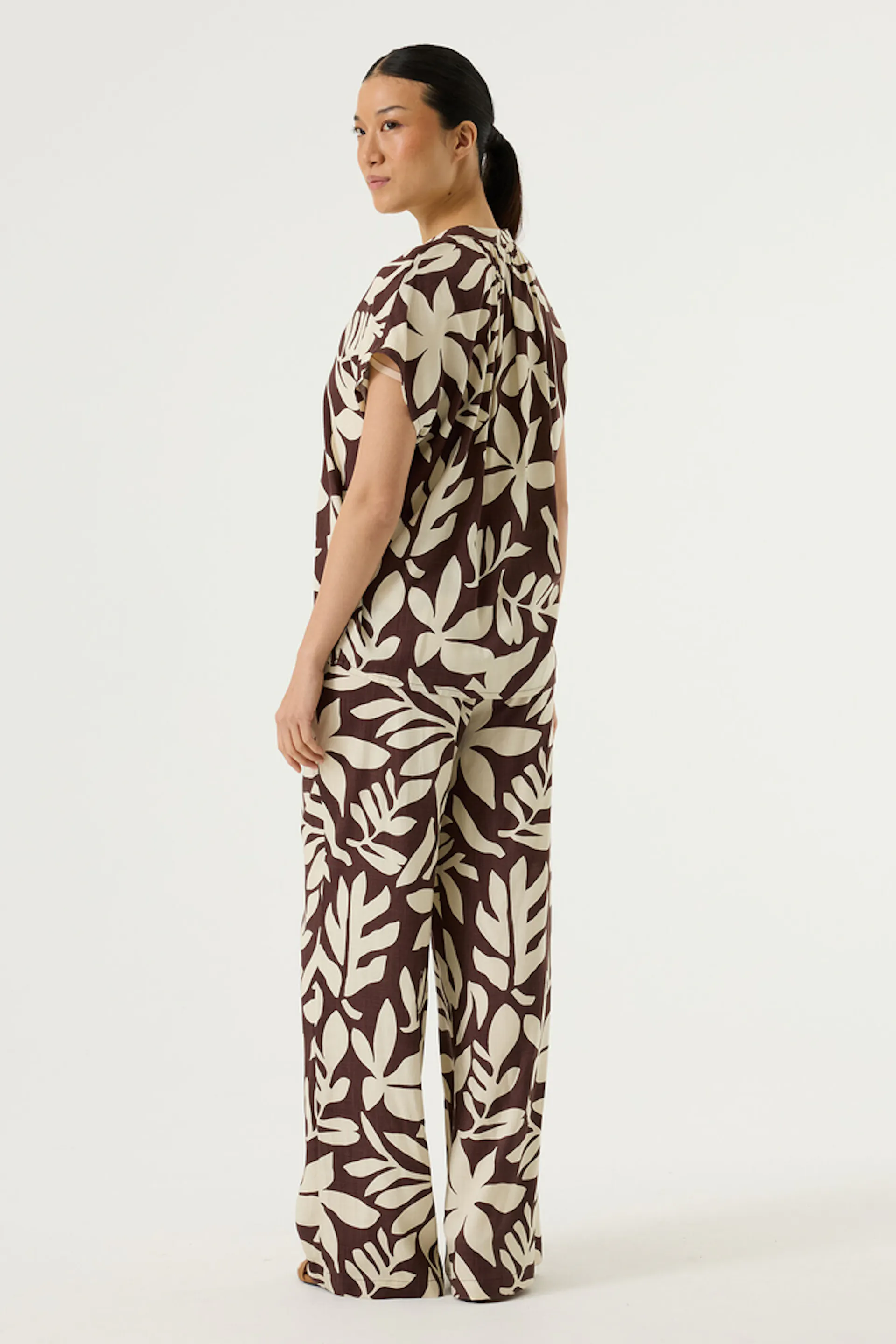 Pantalon avec imprimé