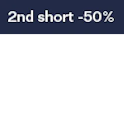 2nd short -50%