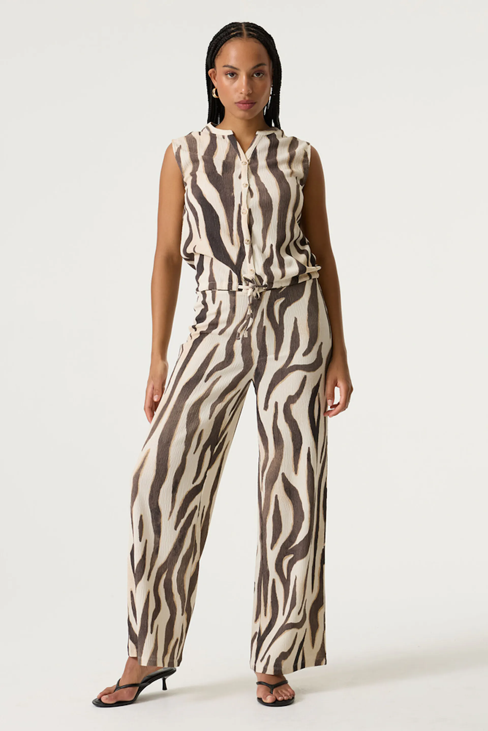Pantalon avec imprimé
