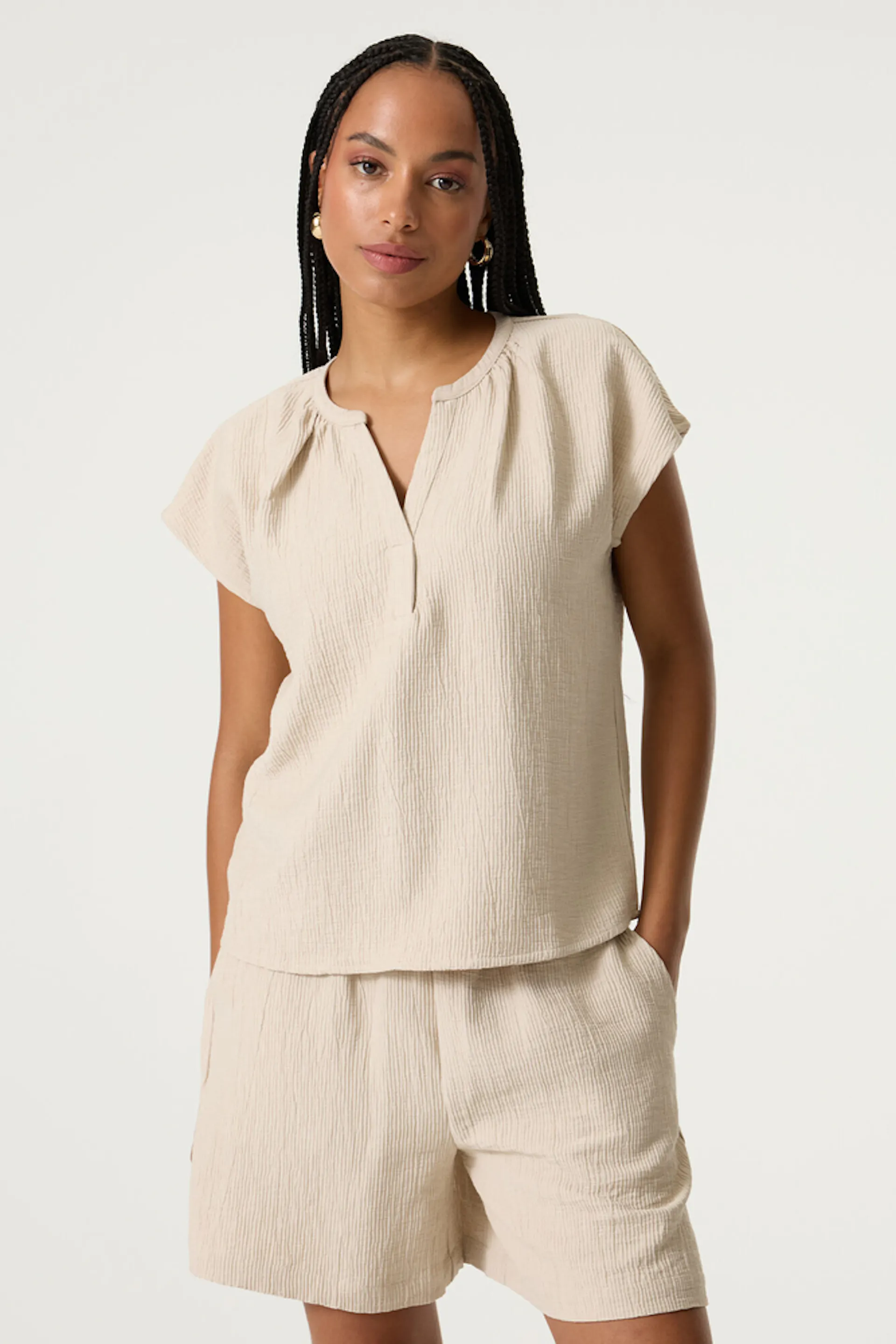 Haut beige