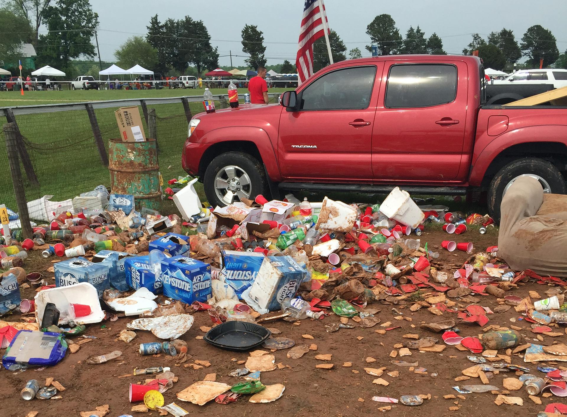 Solo cups are recyclable in Charlottesville yet they're often thrown in the trash or cast to the ground.