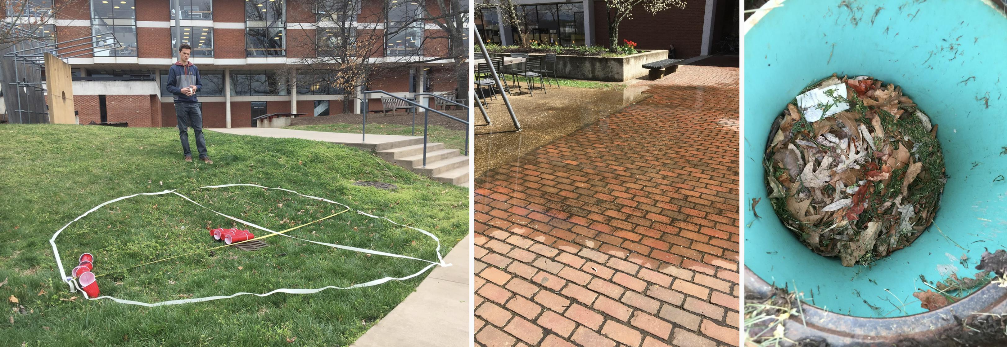 Our site was a location over a drain with large sediment buildup due to heavy stormwater pooling nearby.