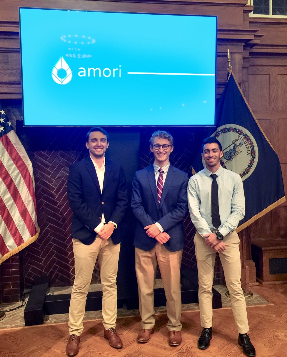The team after presenting to the social VC panelists