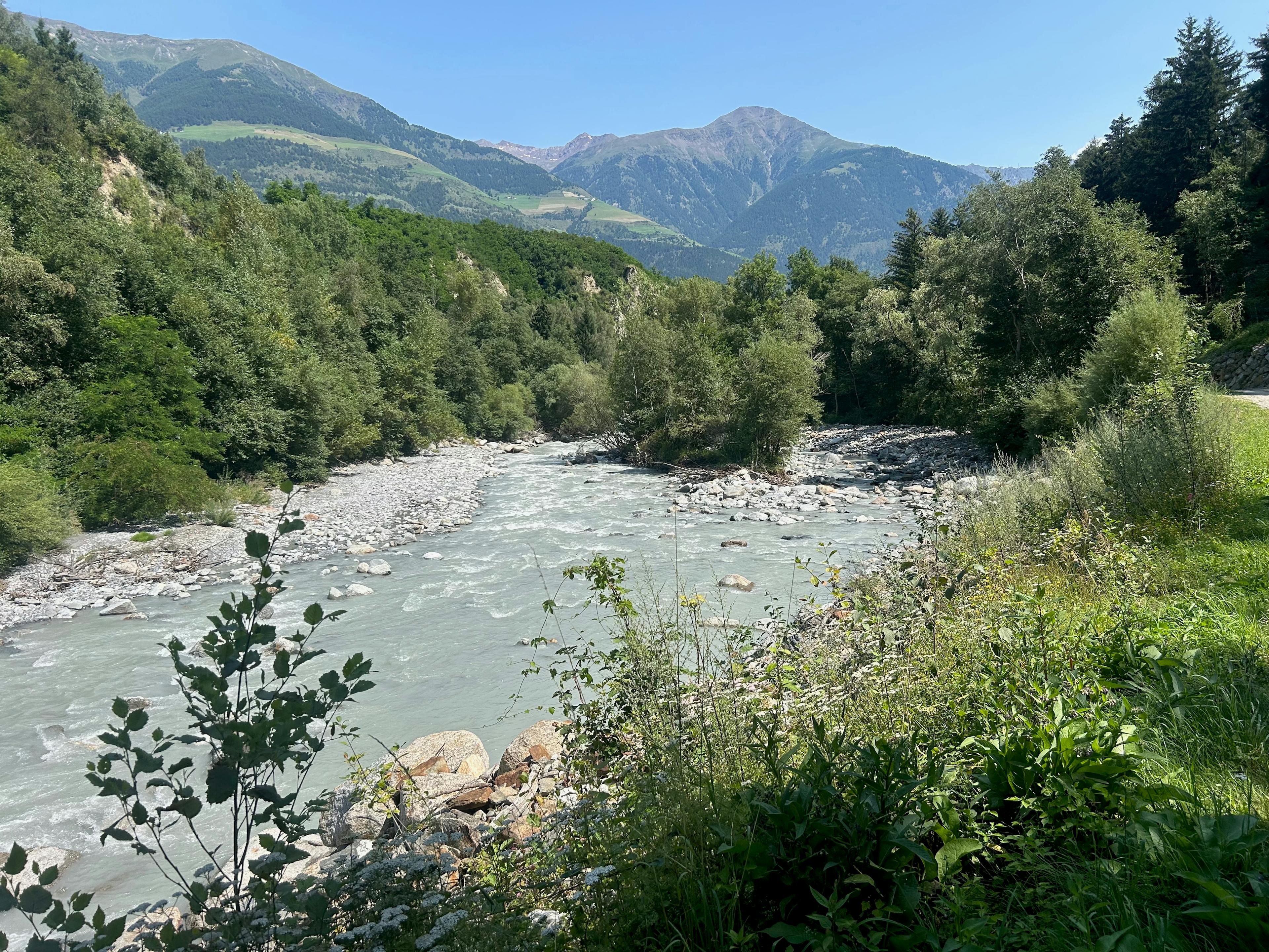From Glurns to Meran.