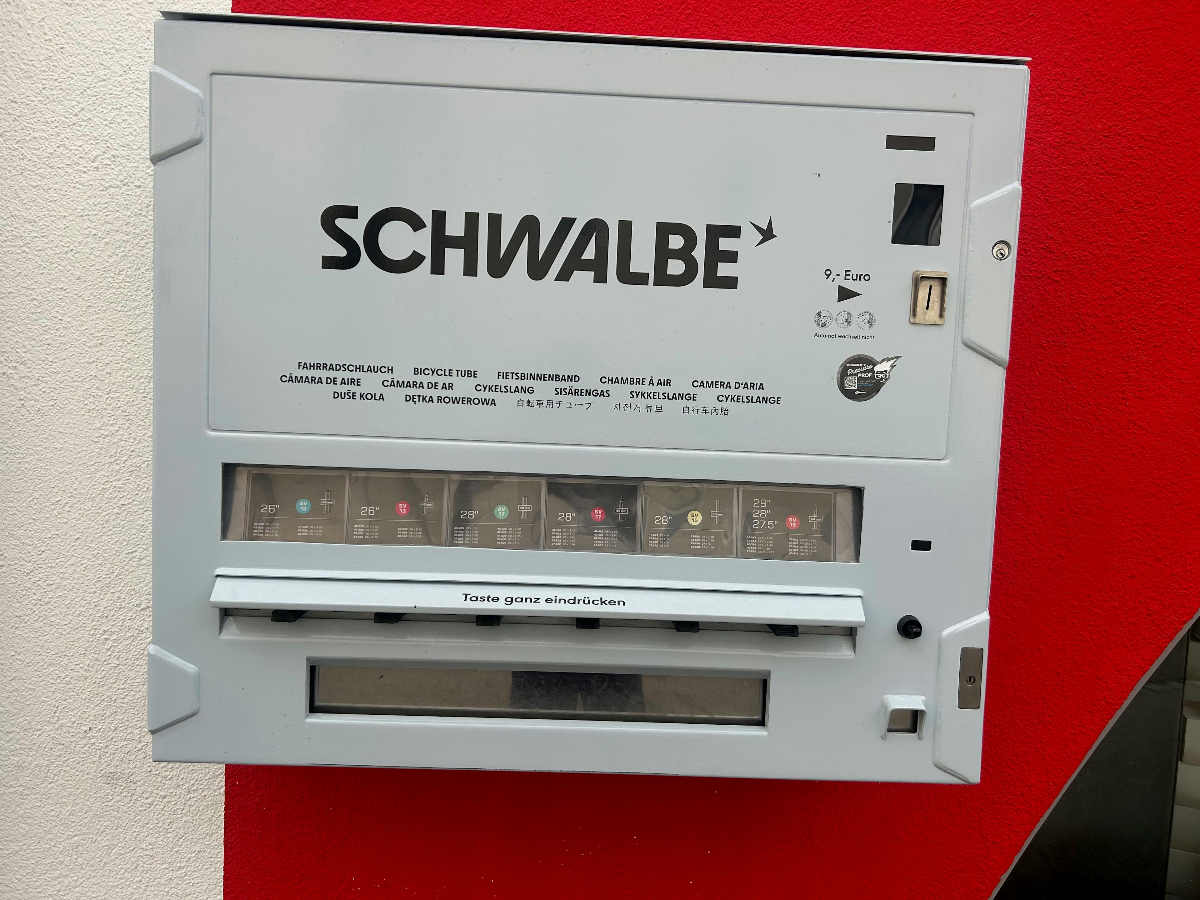 vending machine for cyclists