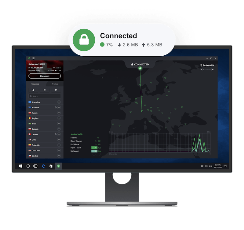 Download open source free VPN for Windows PC | ProtonVPN