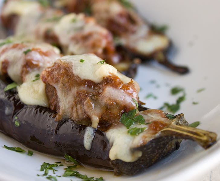 Naxos and the wonderful beef and eggplant bake