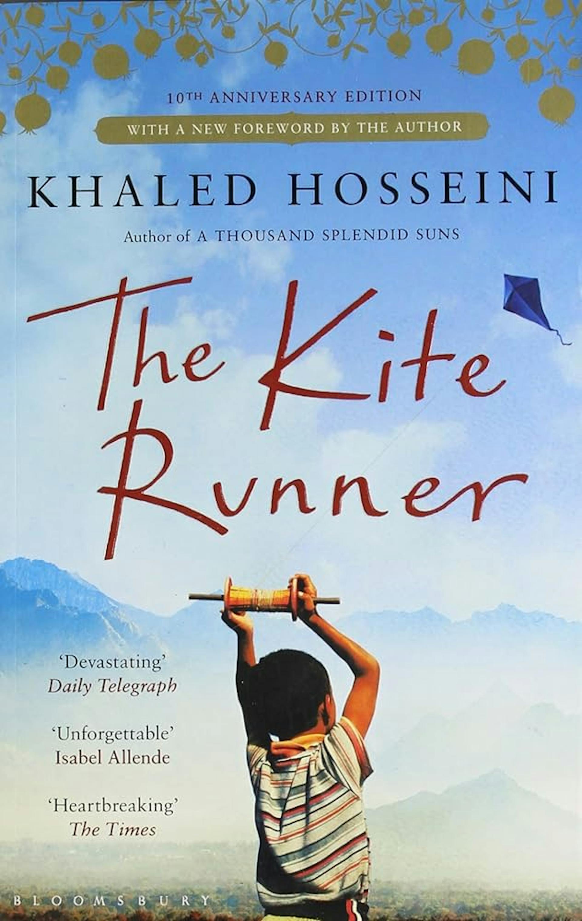 book cover of the kite runner

