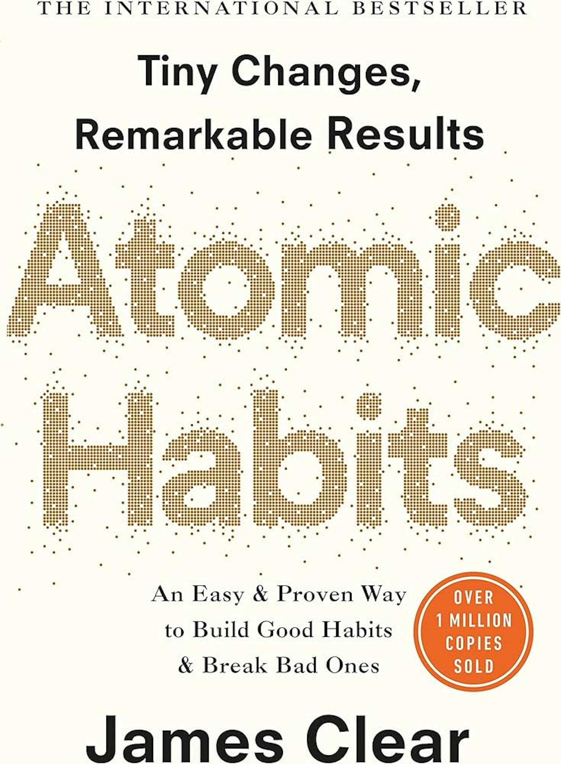 book cover of atomic habits

