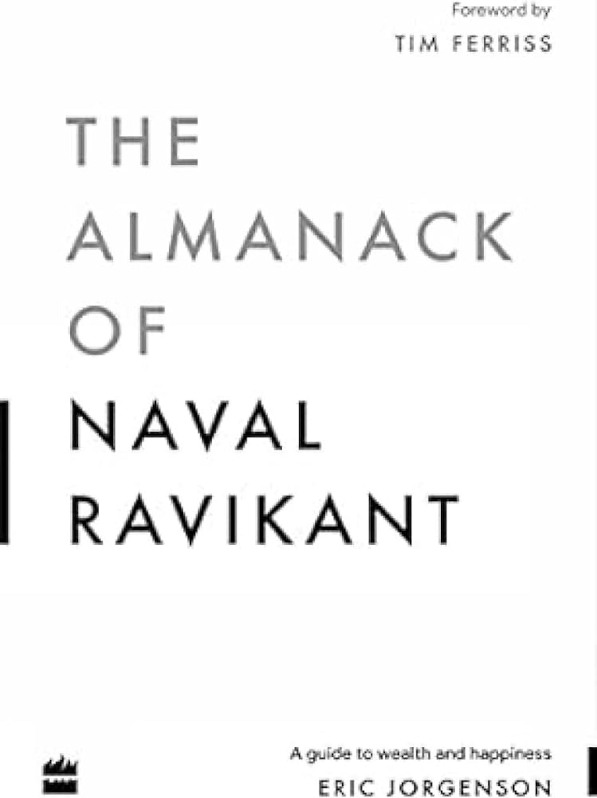 book cover of naval ravikant

