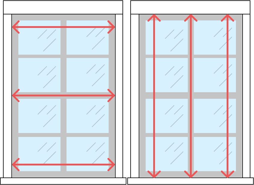 Inside Mounted Blinds- Measuring Instructions