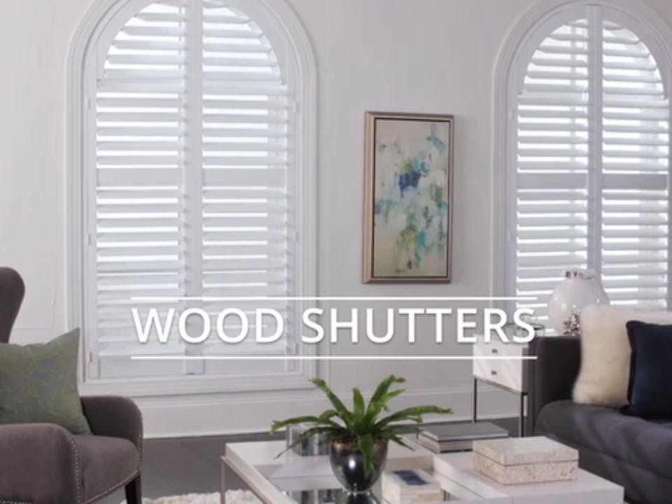 Wood Shutters from Blinds.com