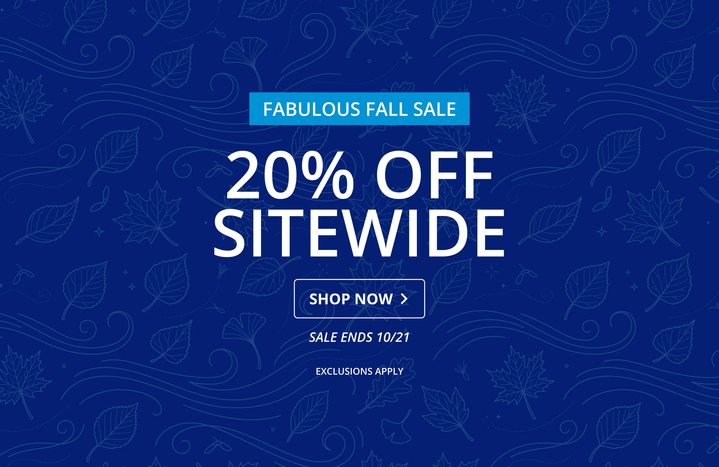 20% Off Sitewide
