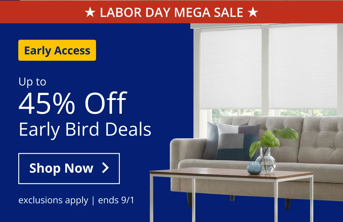 Up to 45% Off Early Bird Deals