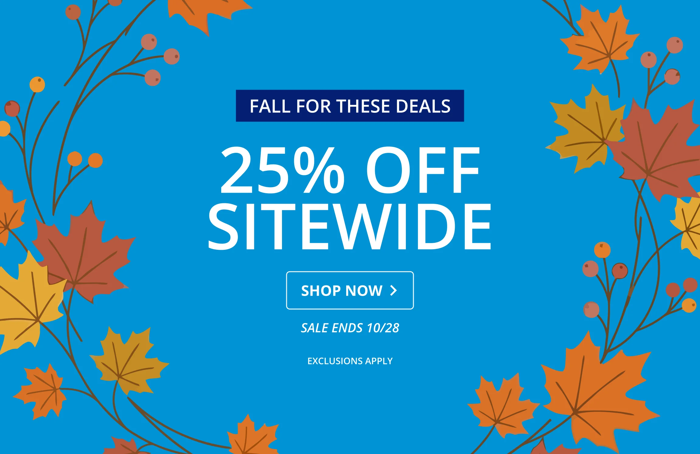 25% Off Sitewide