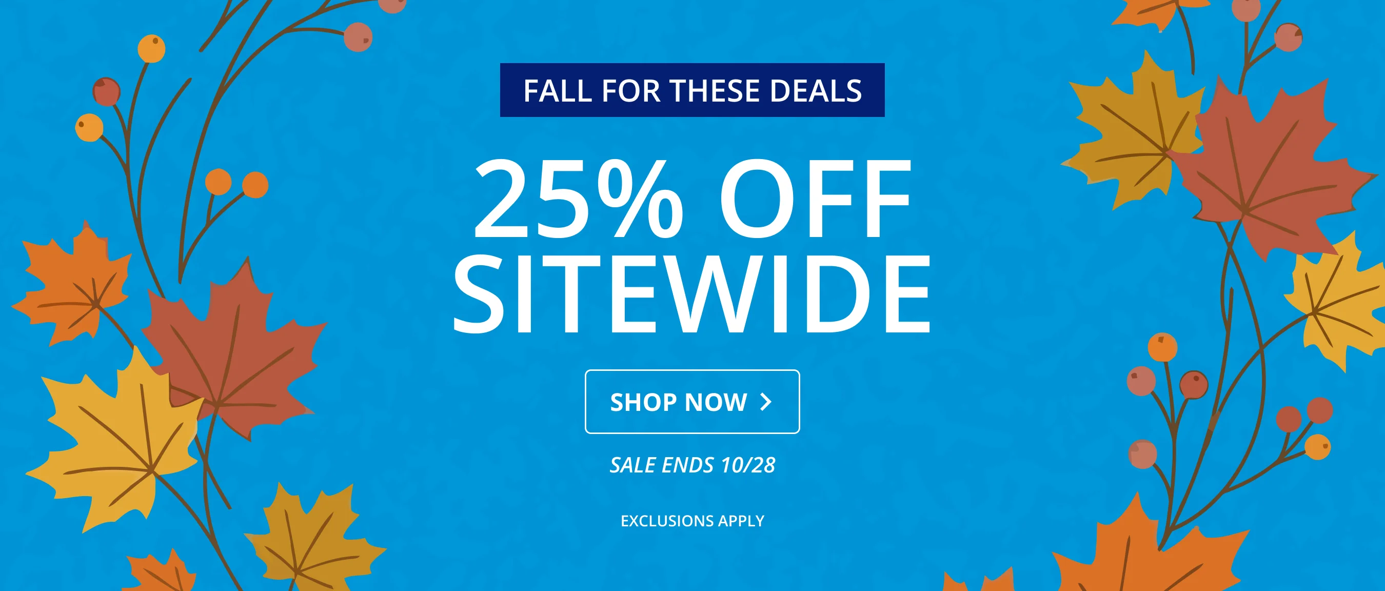 25% Off Sitewide