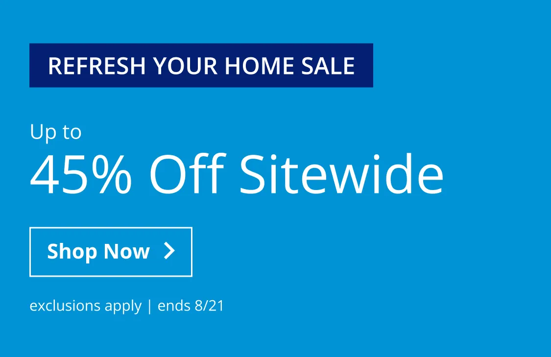 Up to 45% Off Sitewide