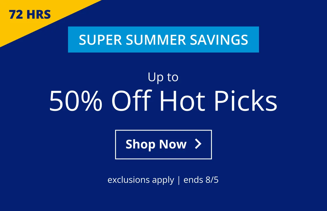 Up to 50% Off Hot Picks