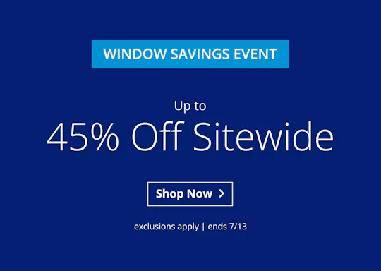 Up to 45% Off Sitewide