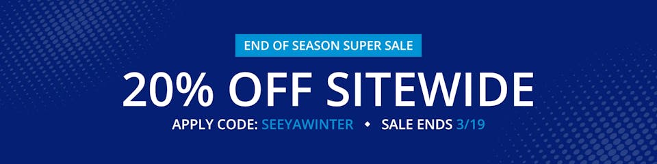 20% OFF SITEWIDE