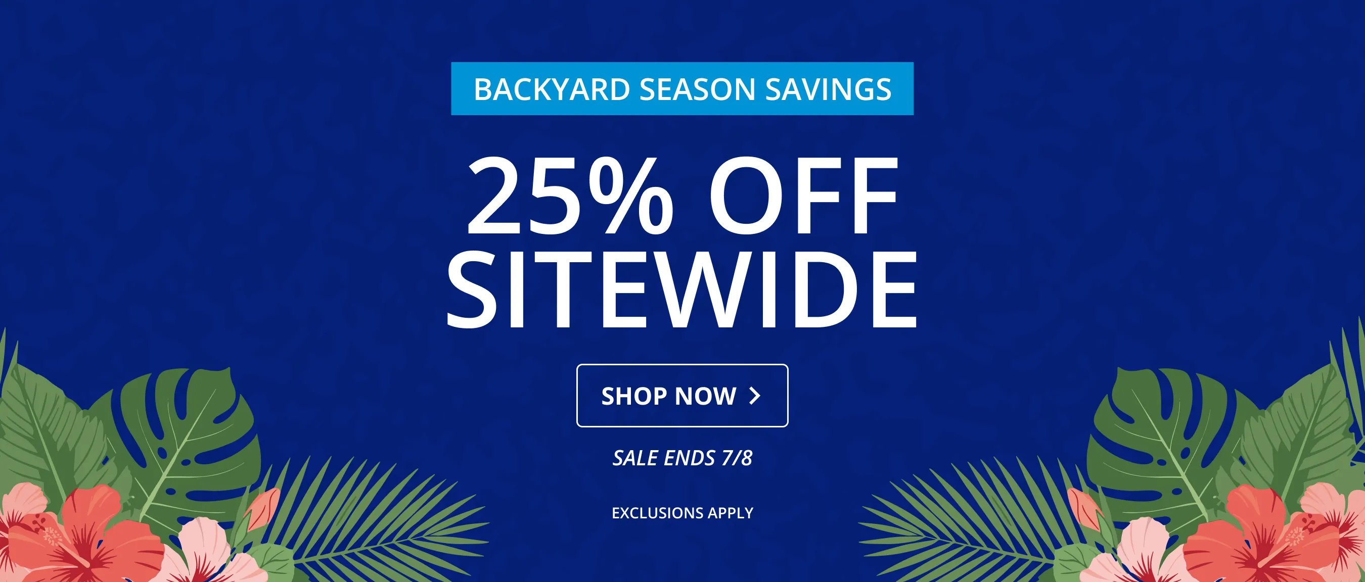 25% Off Sitewide