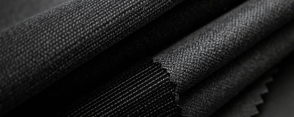 Blinds fabric texture