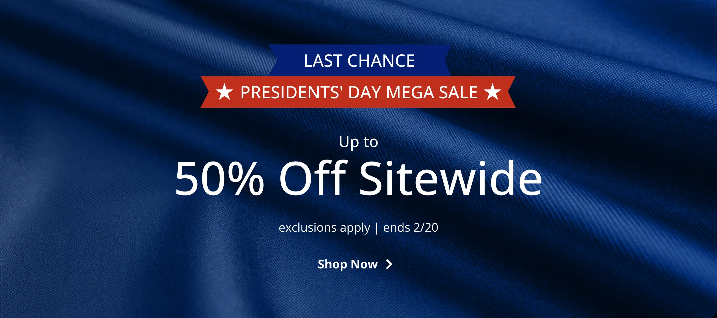 Up to 50% Off Sitewide