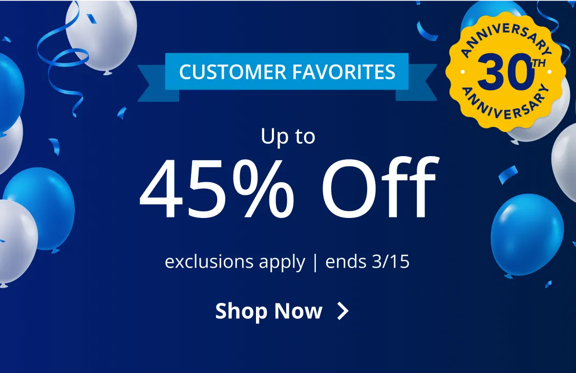 Up to 45% Off