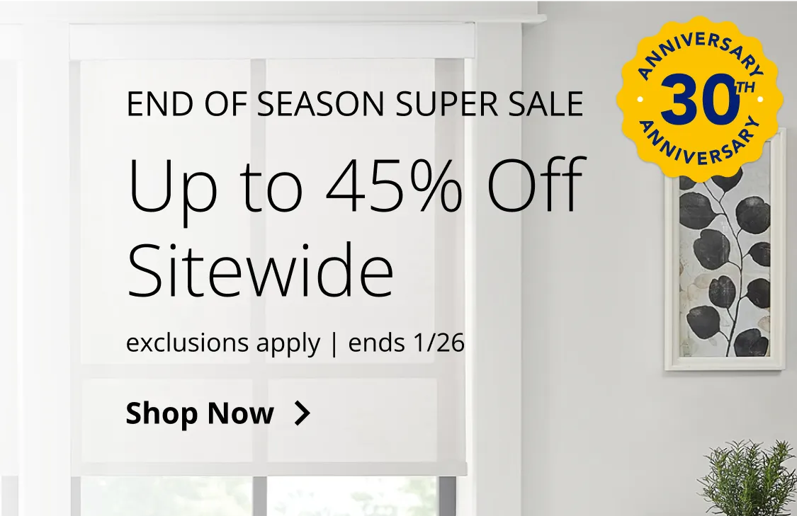 Up to 45% Off Sitewide