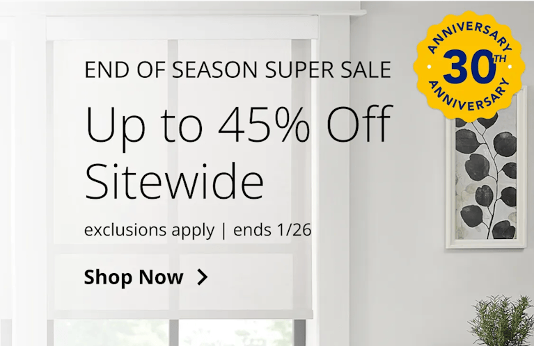 Up to 45% Off Sitewide