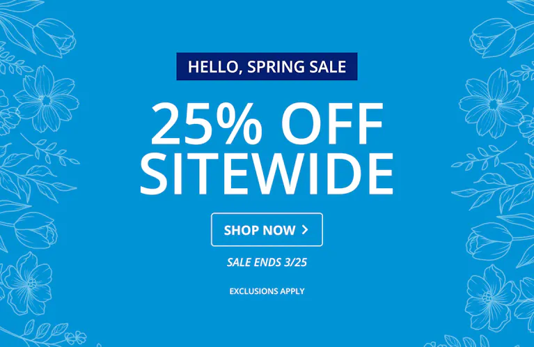 25% Off Sitewide