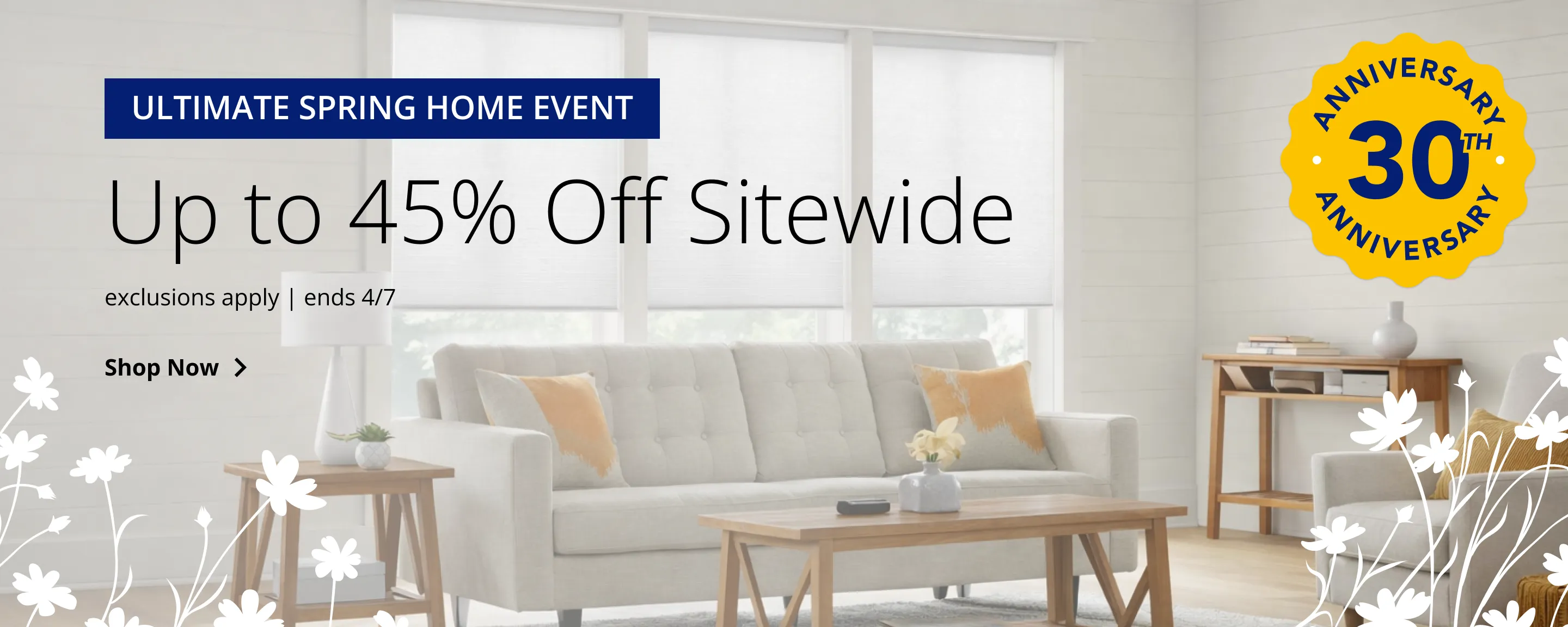 Up to 45% Off Sitewide