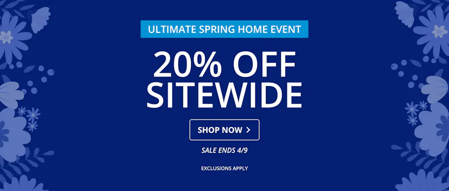 20% OFF SITEWIDE