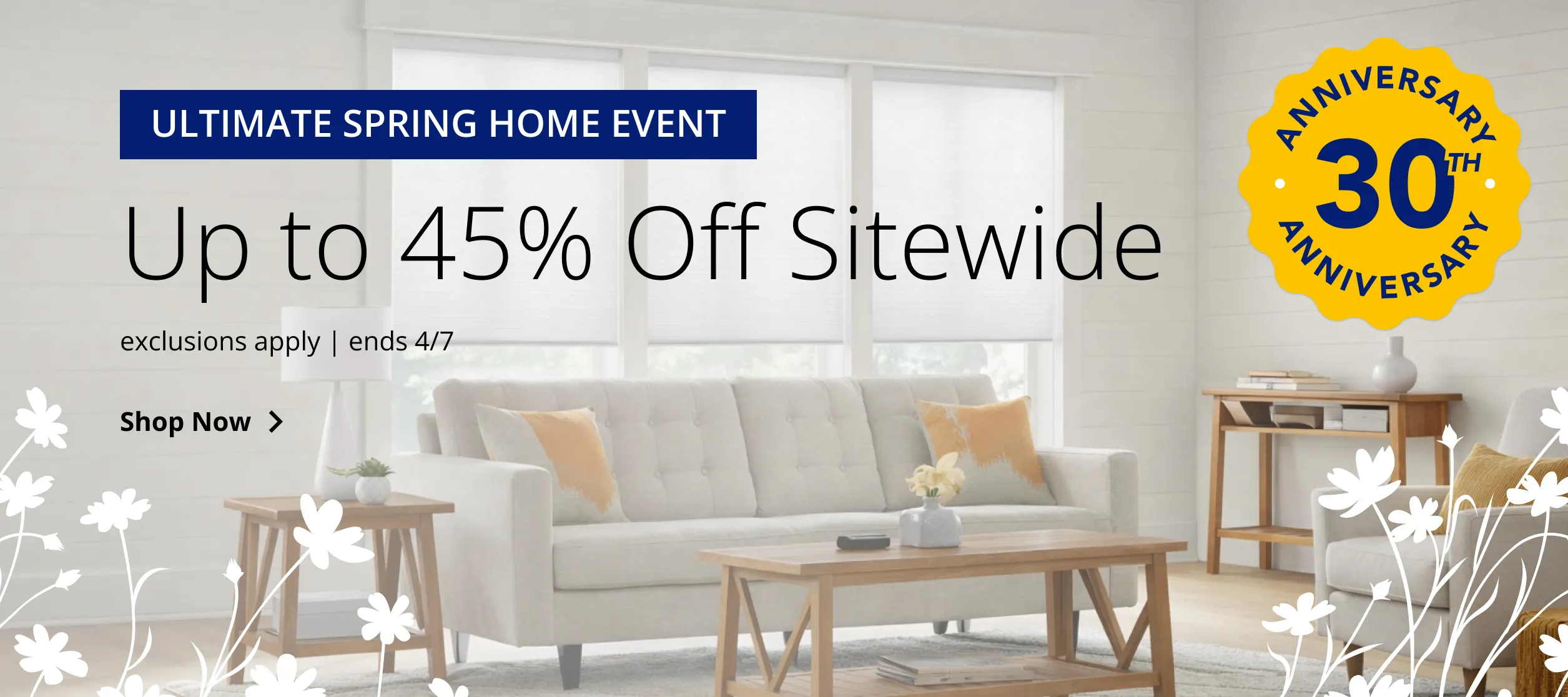 Up to 45% Off Sitewide