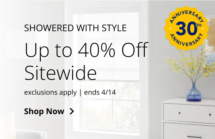Up to 40% Off Sitewide